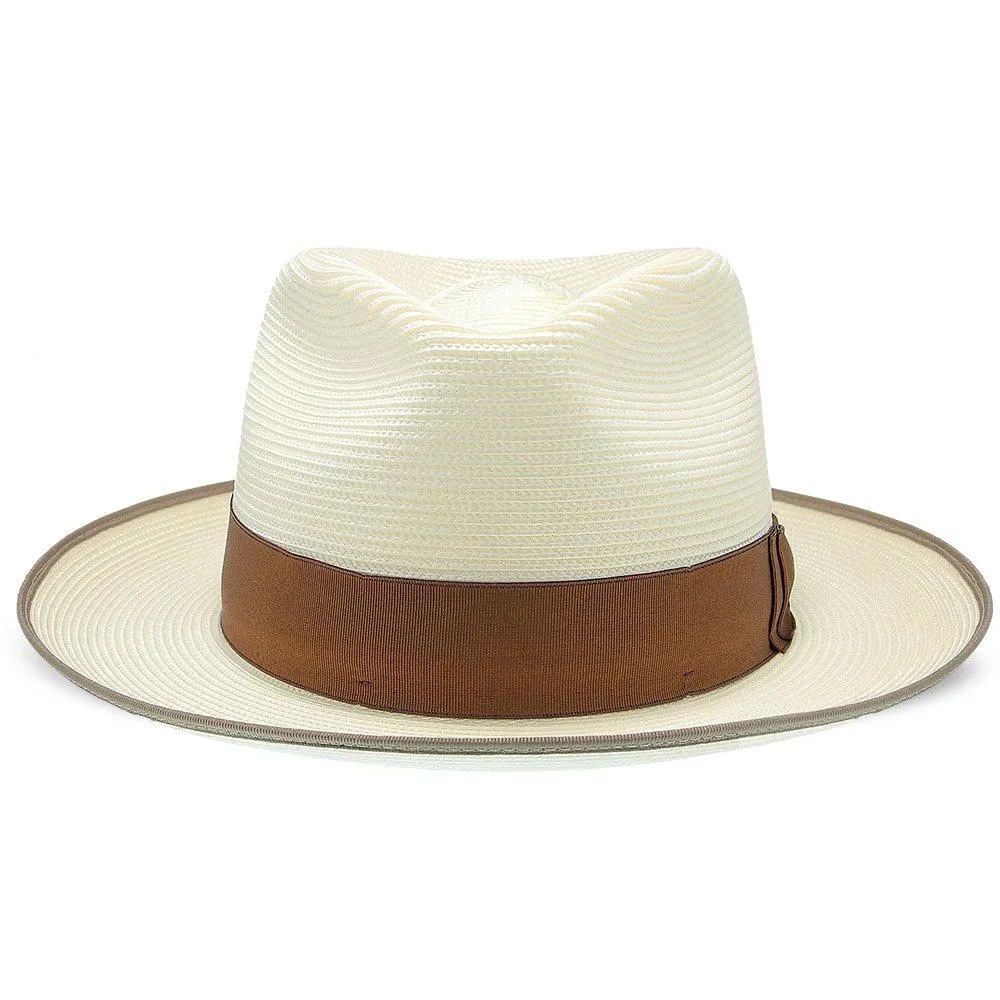 Bradshaw - Dobbs Milan Straw Fedora Hat