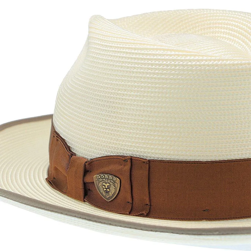 Bradshaw - Dobbs Milan Straw Fedora Hat