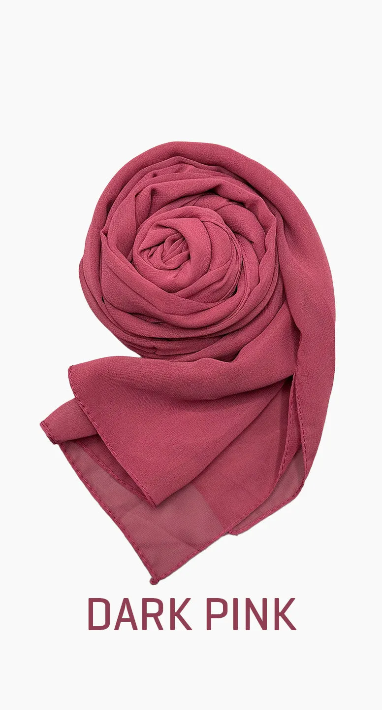 Chiffon Long scarf | Shop online