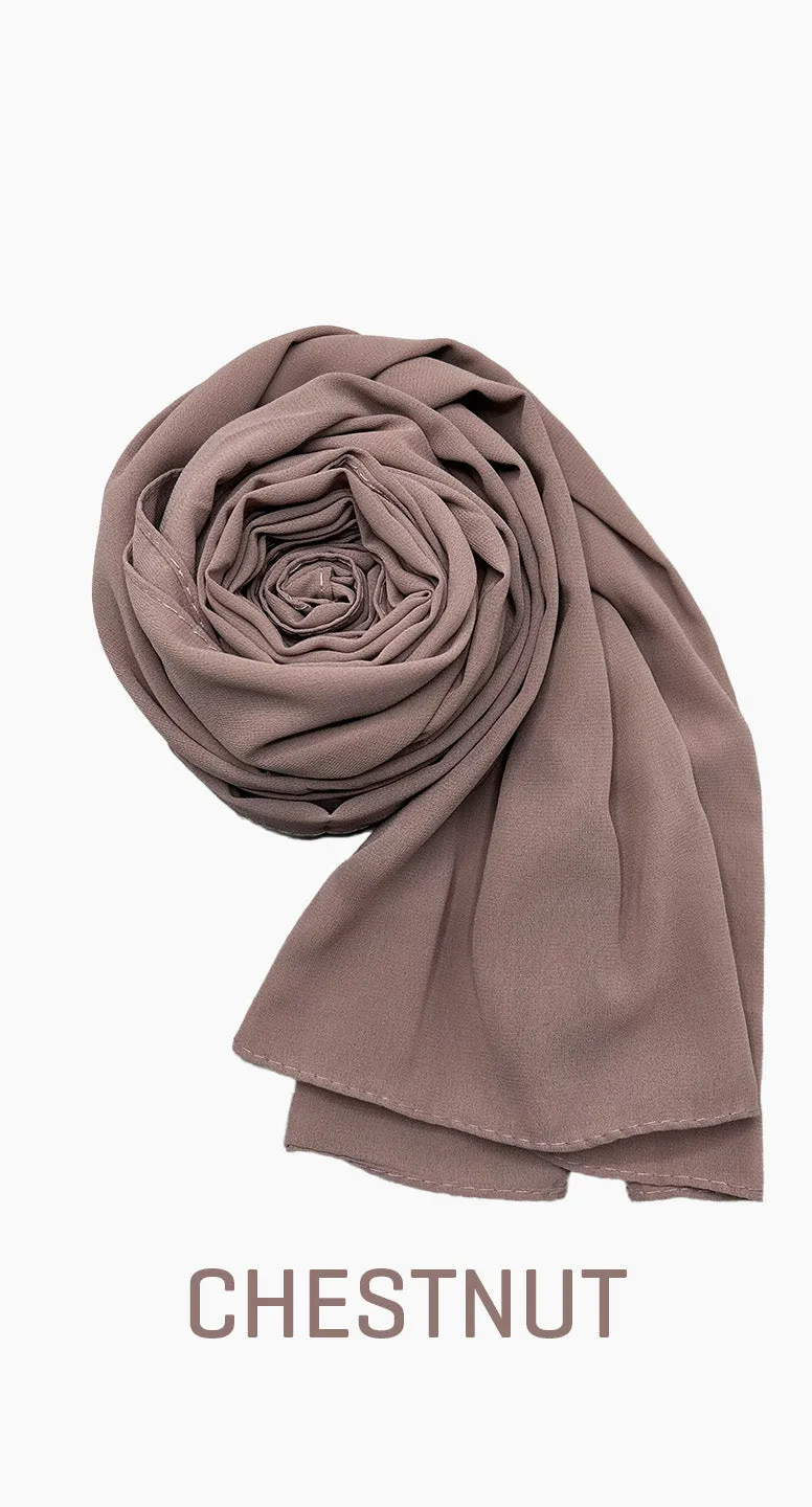 Chiffon Long scarf | Shop online