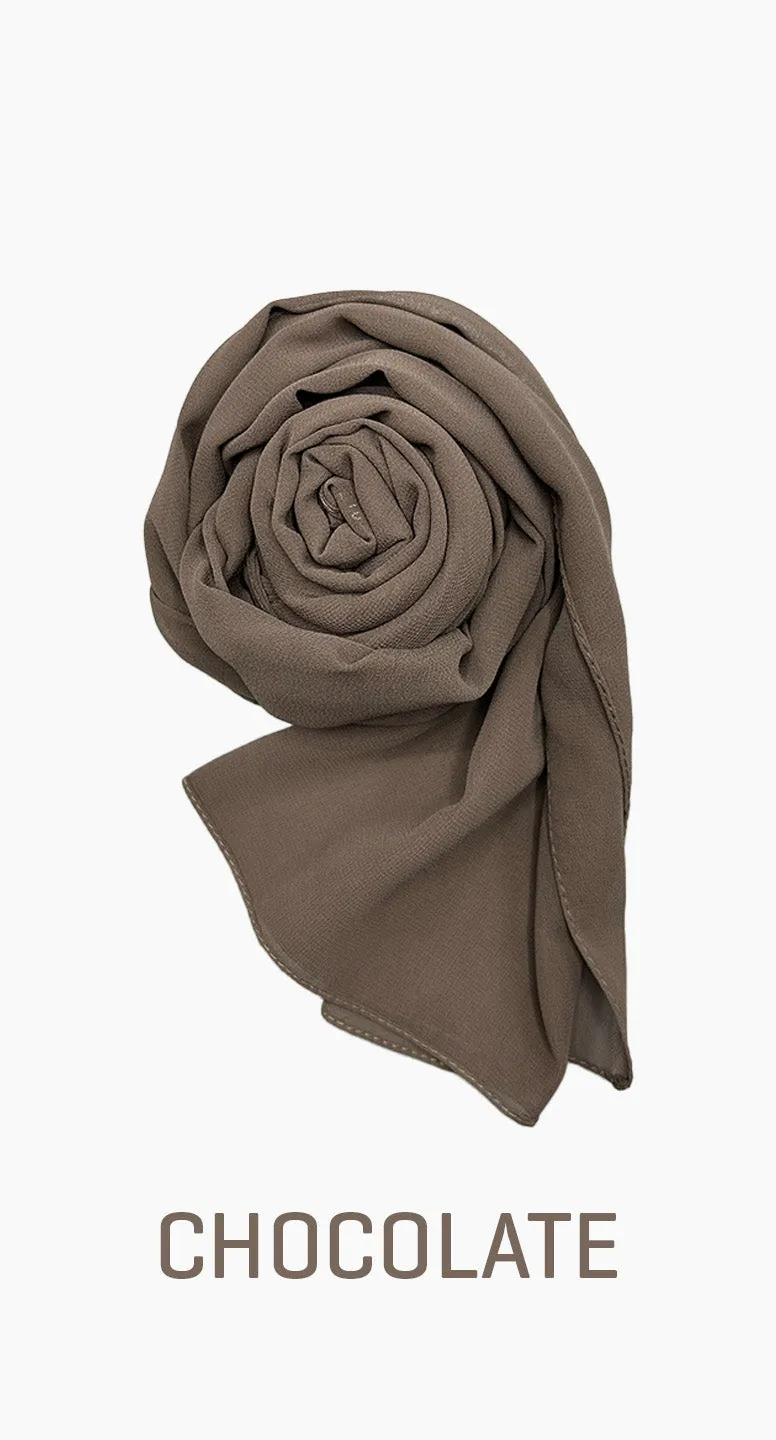 Chiffon Long scarf | Shop online