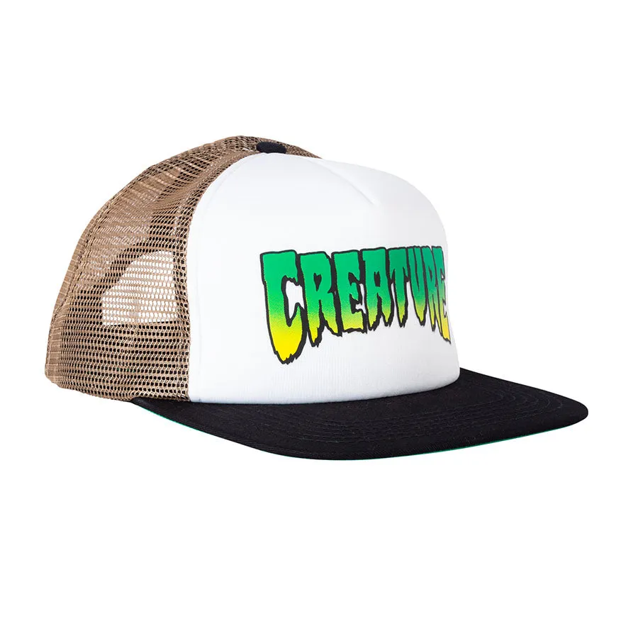 Creature Logo High Profile Mesh Trucker Hat