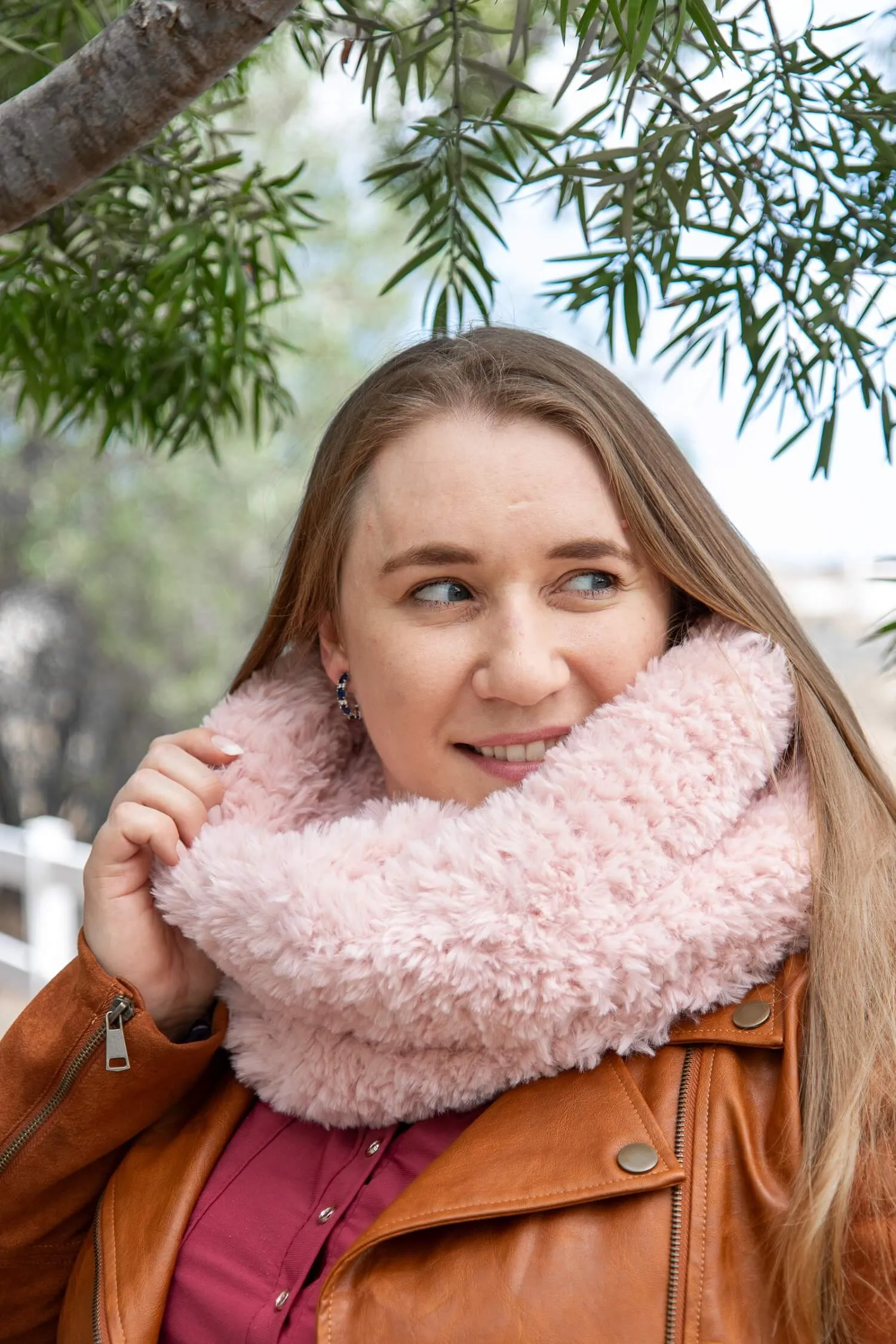 Crochet Kit - Faux Fur Snood