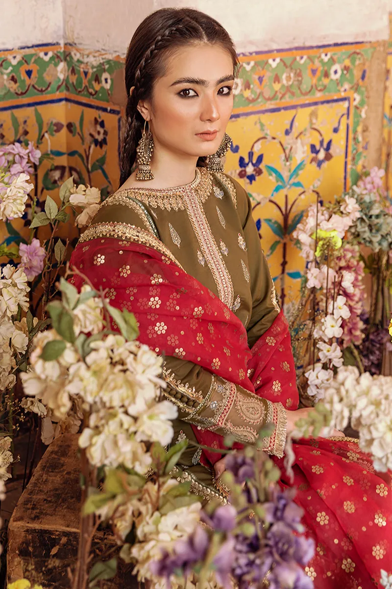 Dilara by Qalamkar Luxury Lawn Collection '21 – HL-08 Soraj Mukhi