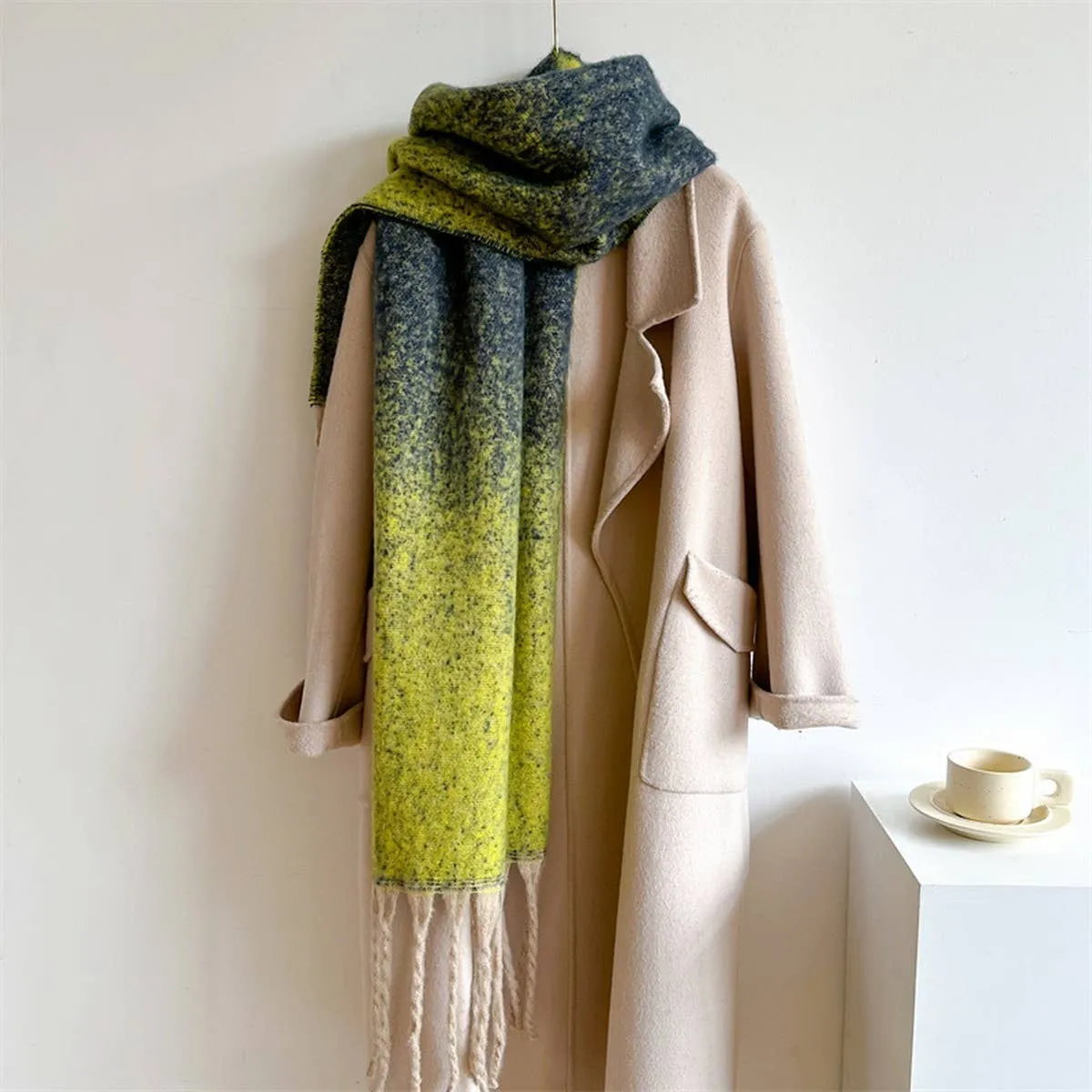 Gradient Scarf - Dark Grey