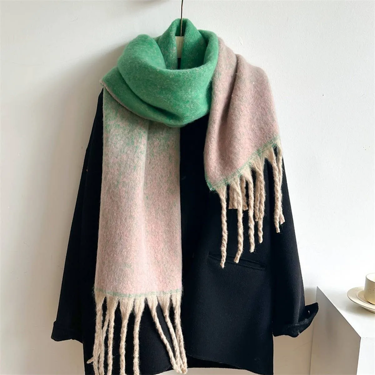 Gradient Scarf - Dark Grey