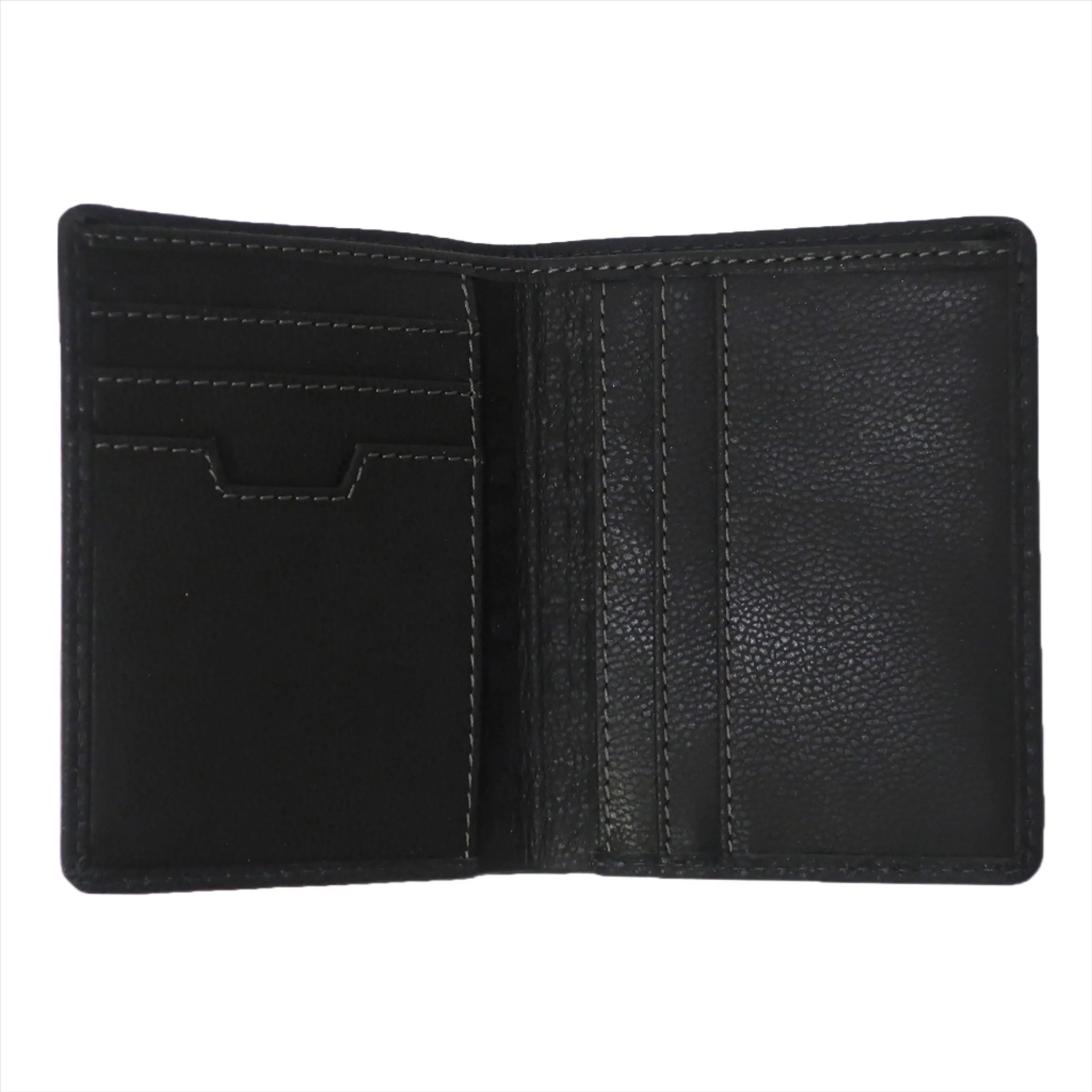 Kenneth Compact Leather Bifold Wallet