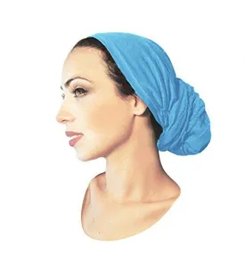 Pre-tied Headwear Versatile Ties Bandana Sky Blue Tichel Head-scarf Summer Sale! - 144