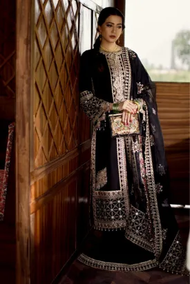 Qalamkar Luxury Festive Lawn Collection 2021 – FX-08