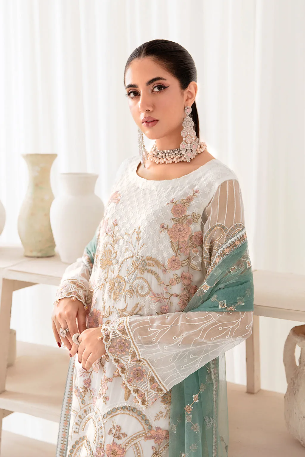 Ramsha Rangoon Luxury Chiffon Formal Collection – D-1005