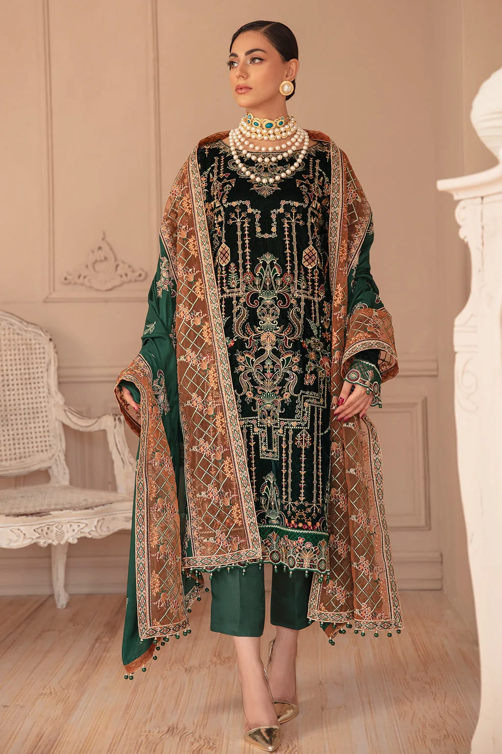 Ramsha Velvet Collection Vol-5 – V-502