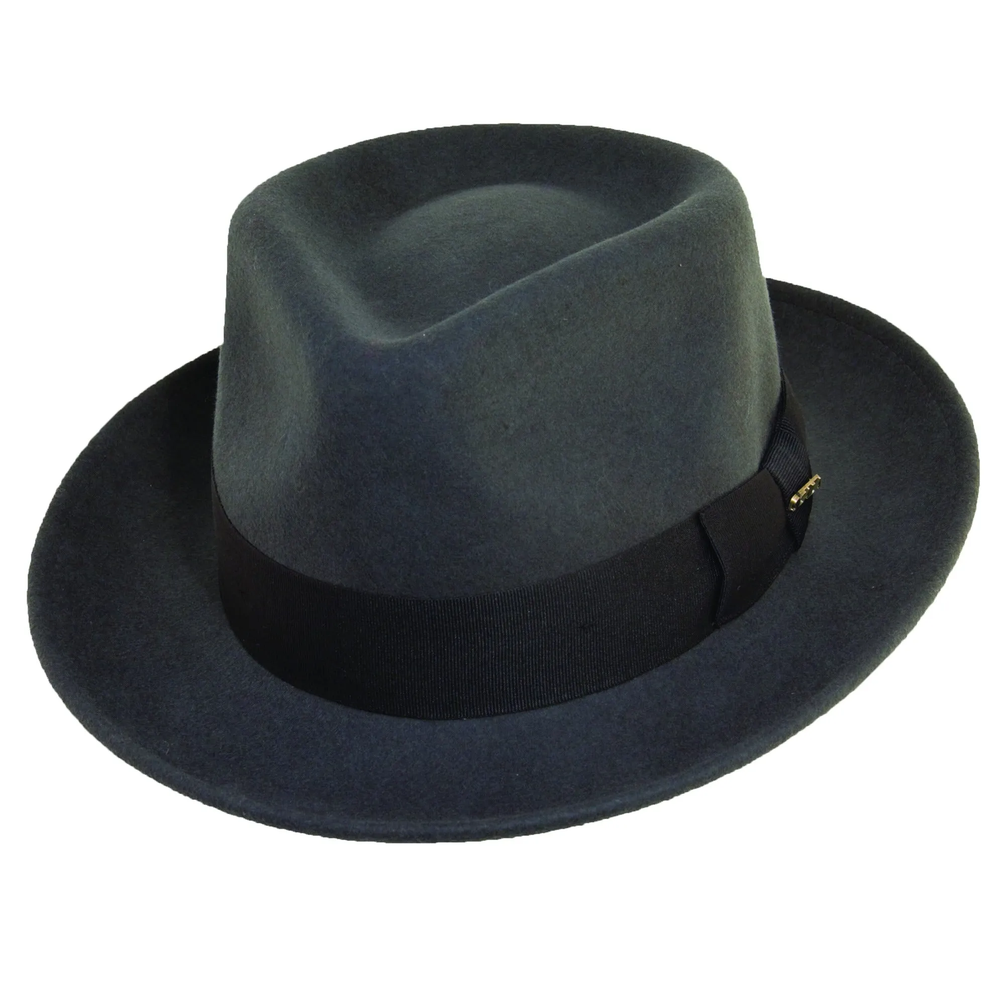 Scala Bristol Crushable Wool Felt Fedora Hat