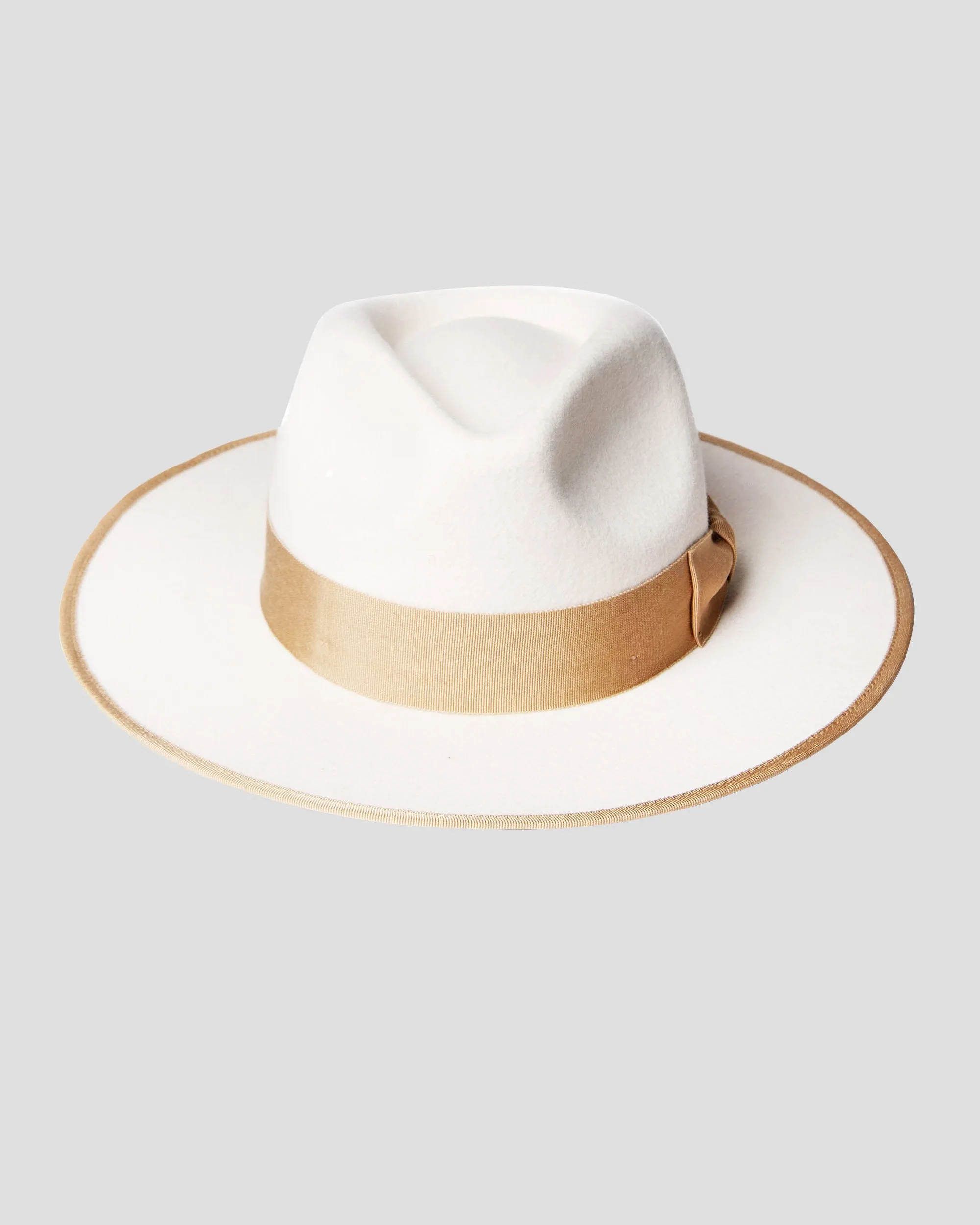 SG Ferguson Fedora Hat - Ivory