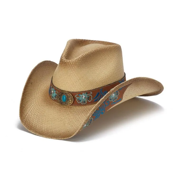 Stampede Women's Western Straw Hat - Heritage