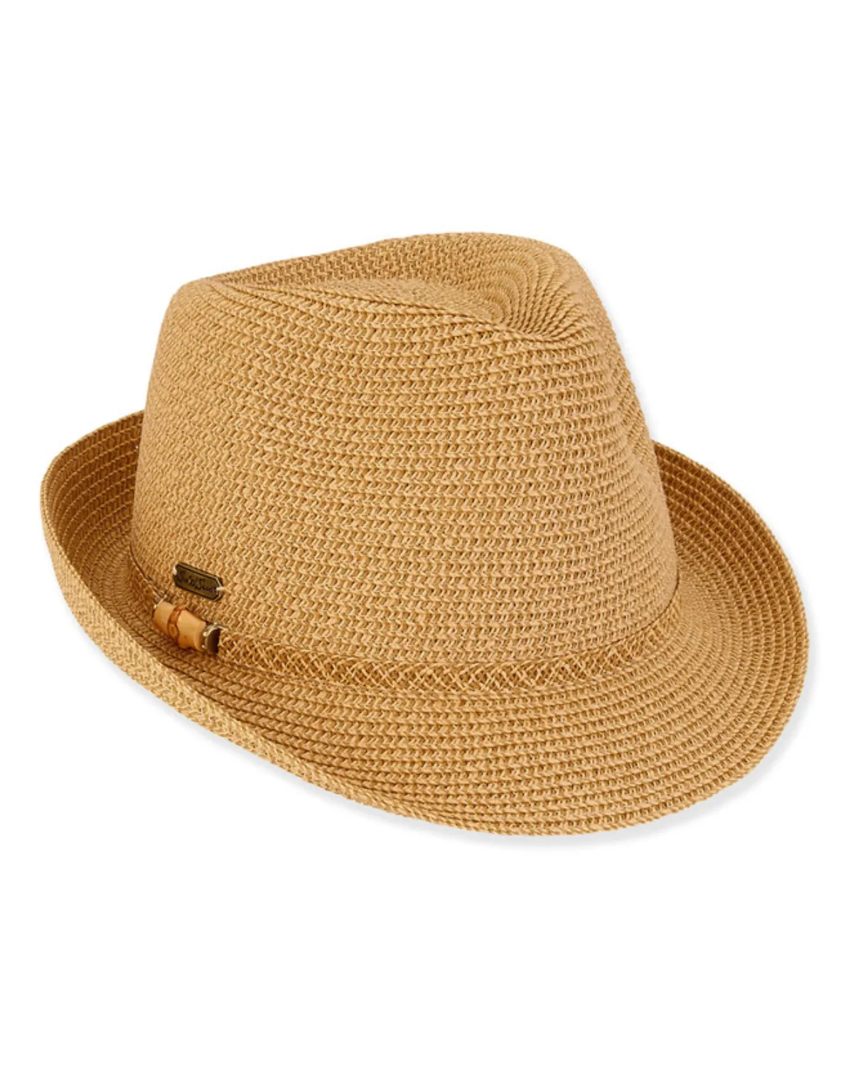 Sun N Sand Paper Straw Fedora Hat - Hh3095