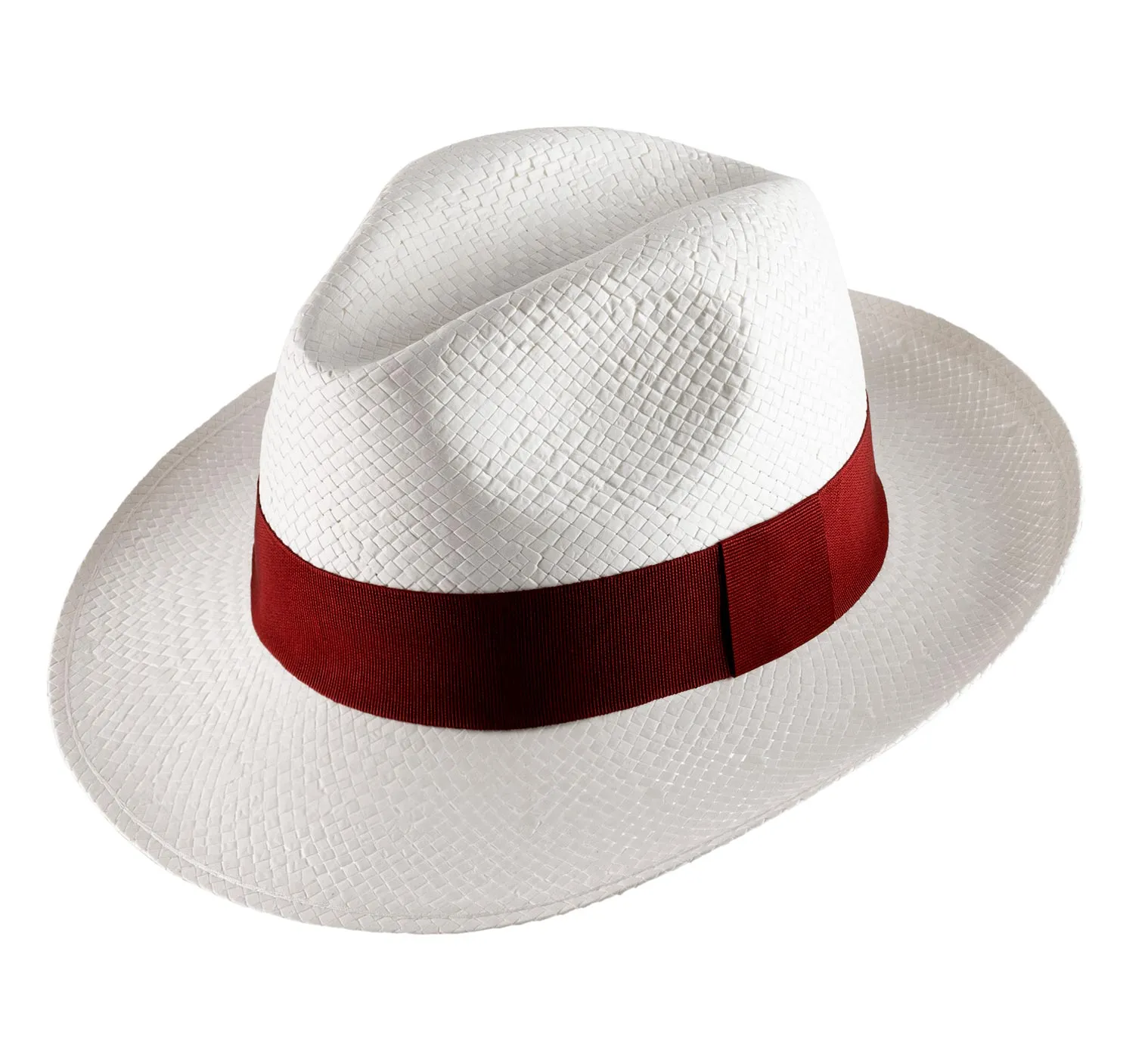 The Sophisticate Classic Straw Fedora Hat