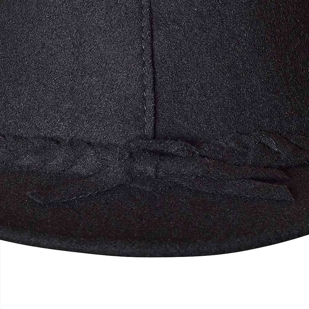 Traditional Bavarian Country Man Wool Hat Black