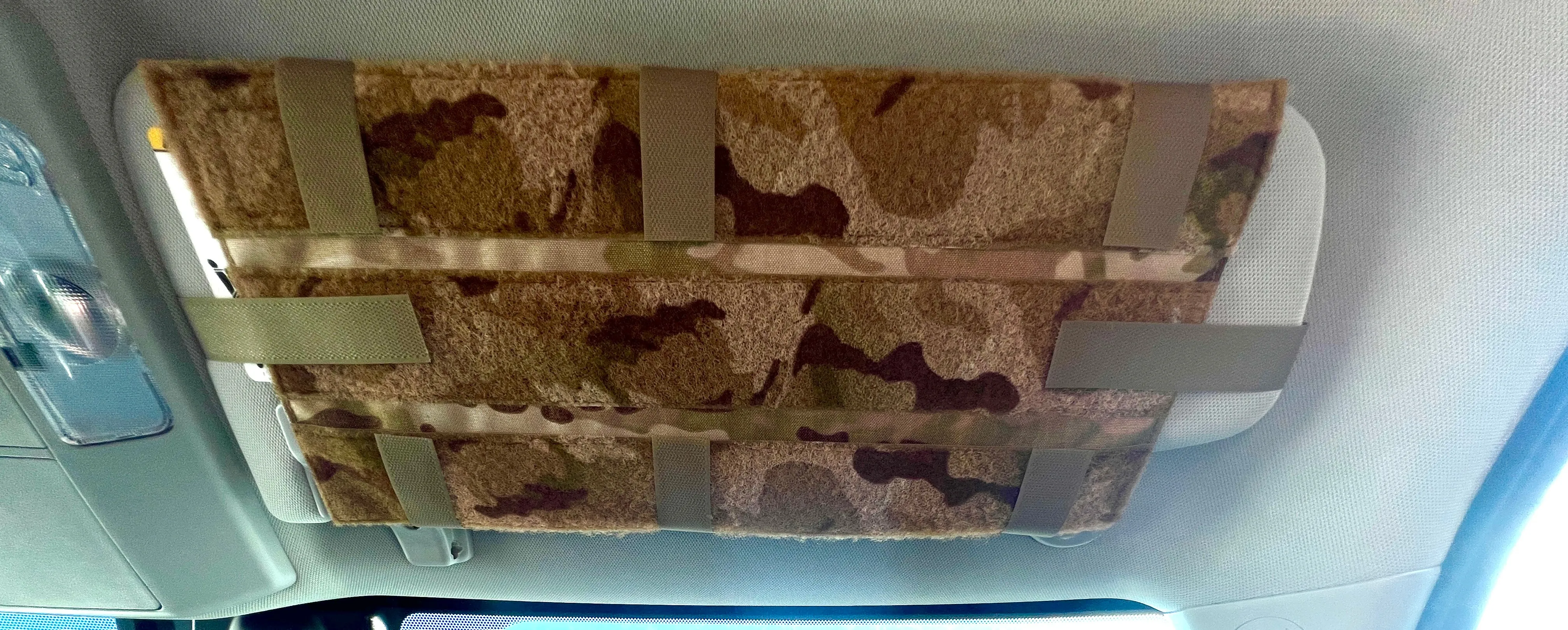 Vehicle Visor Cover, lo profile