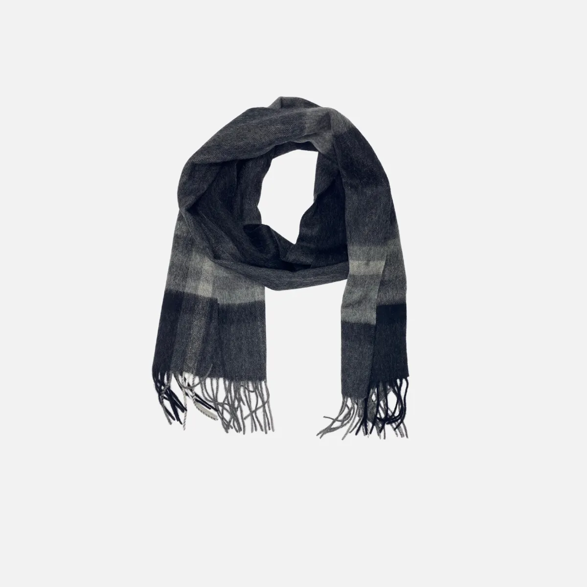 Volney Plaid Wool Scarf